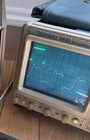 Tektronix 2445B 4-channel 150 MHz Oscilloscope + Probe P6105A. Working! Clean.