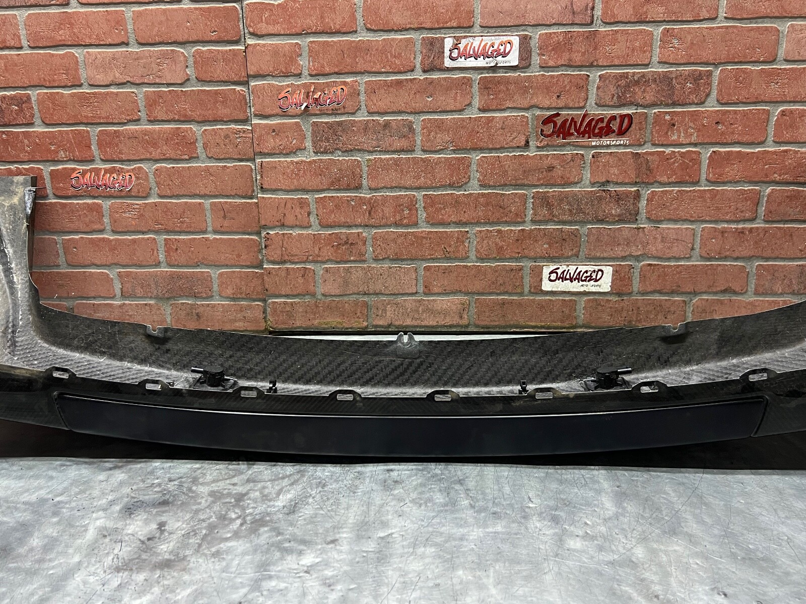 2015 16 17 McLaren 650S Spyder Carbon Fiber Rear Bumper Carbon Fiber