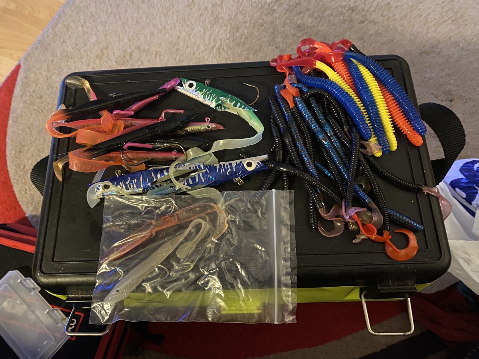Sea fishing tackle job lot. eBay