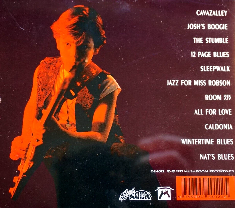 Nathan Cavaleri - Jammin' With The Cats - CD, MUITO BOM ESTADO - Imagem 2 de 2