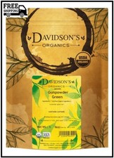 Davidson's Organics, Gunpowder Green, Loose Leaf Tea, 16-Ounce Bag Packaging May