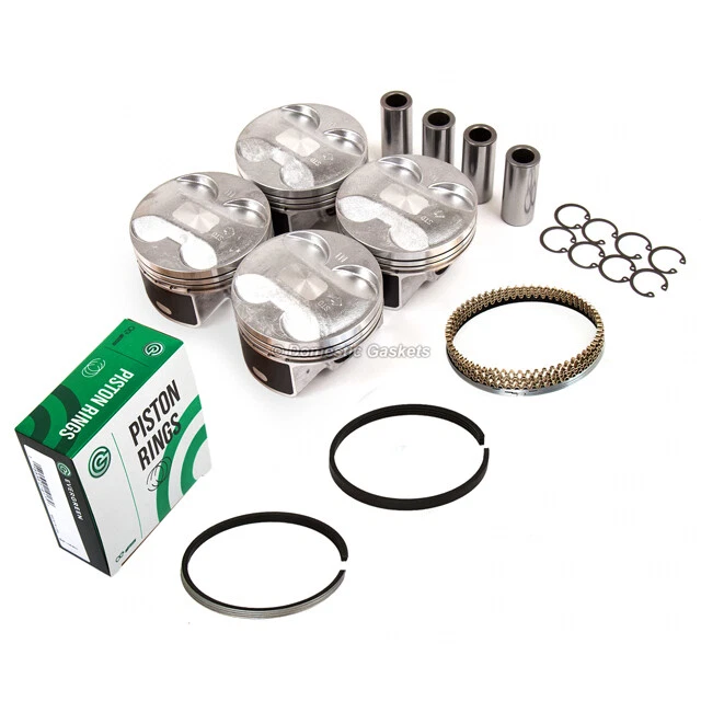 Pistões e anéis compatíveis com 06-11 Honda Civic Si Acura CSX 2.0L K20Z2 K20Z3 - Imagem 2 de 4