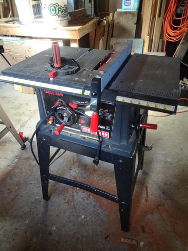 Craftsman 10" Table Saw Model 137 218 780 | eBay
