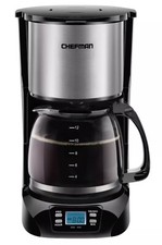 Chefman 12 Tassen Programmierbare Kaffeemaschine, Elektrische Brüher, Automatische Abschaltung. Neu