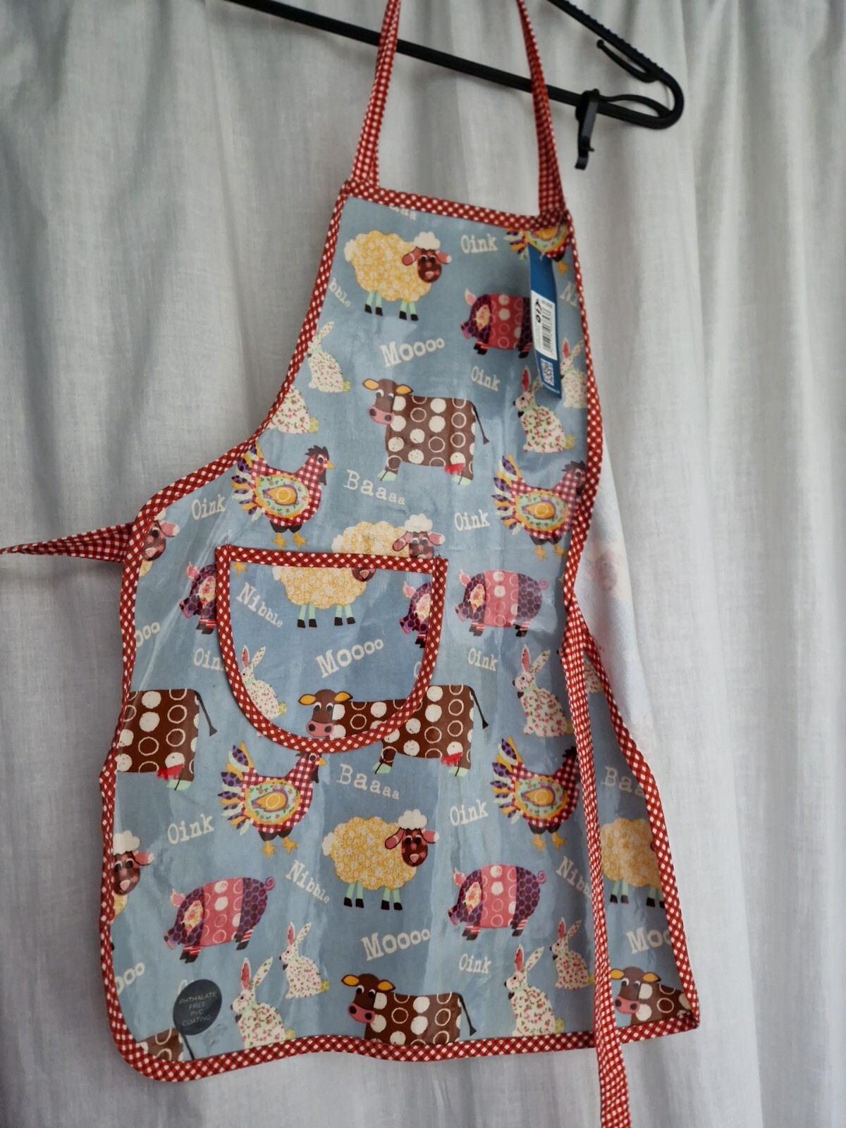 Ulster Weavers PVC Childs Apron kids apron children's pinny farmyard farm animal