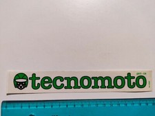 ADESIVO TECNOMOTO PIRRI CAGLIARI MOTO STICKER AUTOCOLLANT VINTAGE 80s ORIGINAL