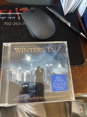 Winter's Tale Original Motion Picture Soundtrack CD Hans Zimmer 2014 Rare Score