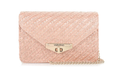 VALENTINO AMANDA Pochette Rosa, Damentasche Handtasche Umhängetasche