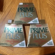 3 Dupont Ultra Premium Prime Plus Fishing Line Clear Cofilament 14 Lb 250 Yd Nos