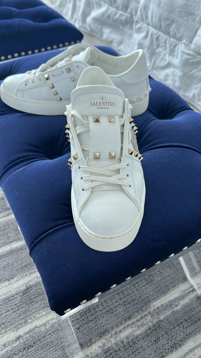 【関込・国内発送】Valentino Garavani smooth leather sneakers Valentino Garavani - Valentino Garavani One Stud XL Leather