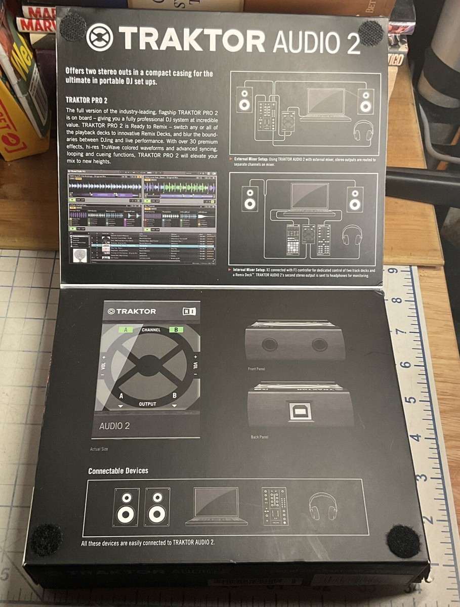 NATIVE INSTRUMENTS TRAKTOR AUDIO 2 audio interface Confirmed