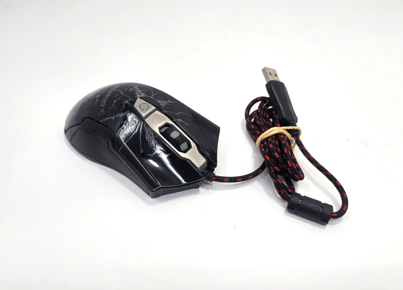 Gaming Mouse Wired USB Optical Computer Mice with RGB Backlit 4 Adjustable DPI-image