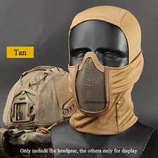 Tactical Balaclava Full Face Mask UV Protection Ski Sun Hood Cover for Military