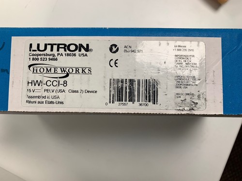 Lutron Module HWI CCI 8 Homeworks Contact Closure Input Board - Afbeelding 4 van 5