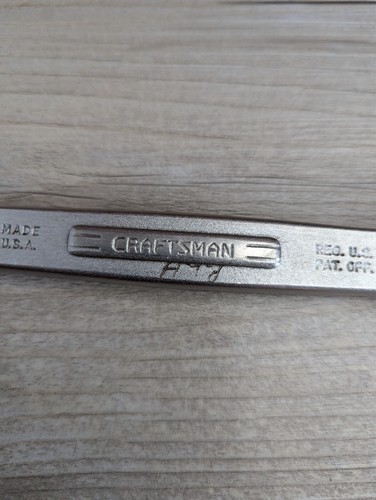 Craftsman Double Box End Ratcheting Wrench 1/2 & 9/16 12 Point Made In USA - Bild 7 von 11
