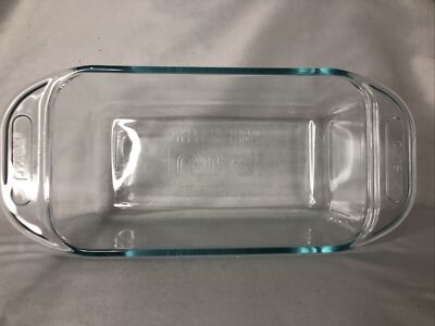 Vintage Pyrex loaf pan Bakeing Dish, casserole dish,  Blue Sapphire Tint # 2213