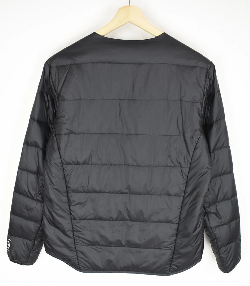 DESCENTE HCS Down Heat Navi Jacket Mens (EU) 54 Padded Snap Buttons Pockets - Image 2 of 4