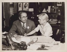 Hollywood Jackie Cooper & Louis B. Mayer MGM Contract Signing 1931 Photo J 1