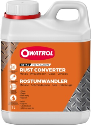 OWATROL ROSTUMWANDLER Metall Auto Kfz Tore Rust Converter 1L
