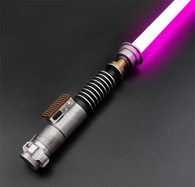 Force Luke ROTJ-Weathered Combat Pixel Lightsaber Programmable