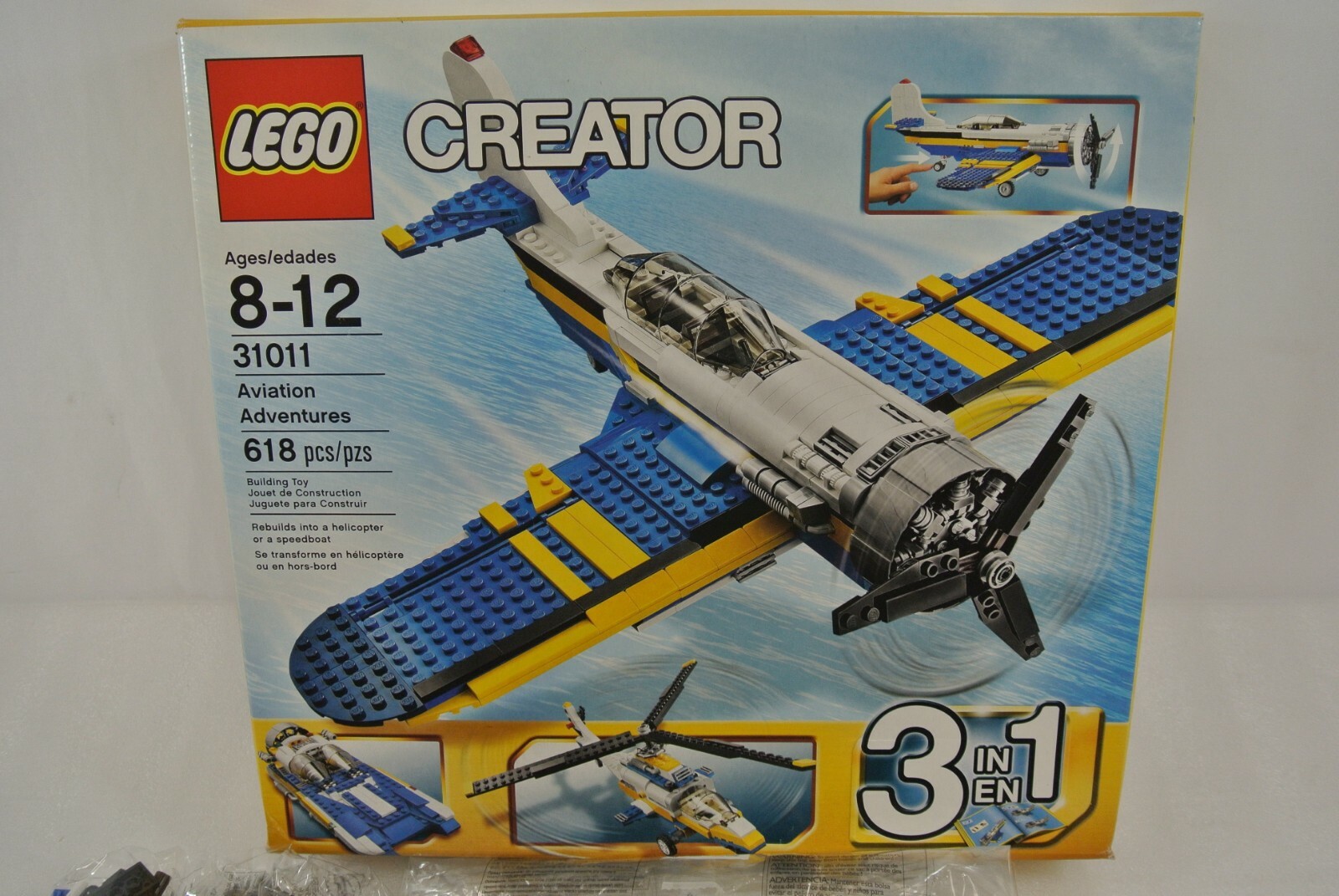 lego creator plane 31011