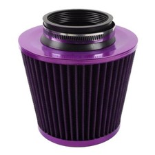 Purple 3 76mm High Flow Inlet Cold Air Intake Cone Replacement Dry Air Filter Purple 3 76mm High Flow Inlet Cold Air Intake Cone Replacement Dry Air Filter