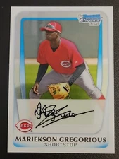 DI DI Mariekson Gregorious 2011 Bowman Chrome BCP209  ROOKIE CARD !!