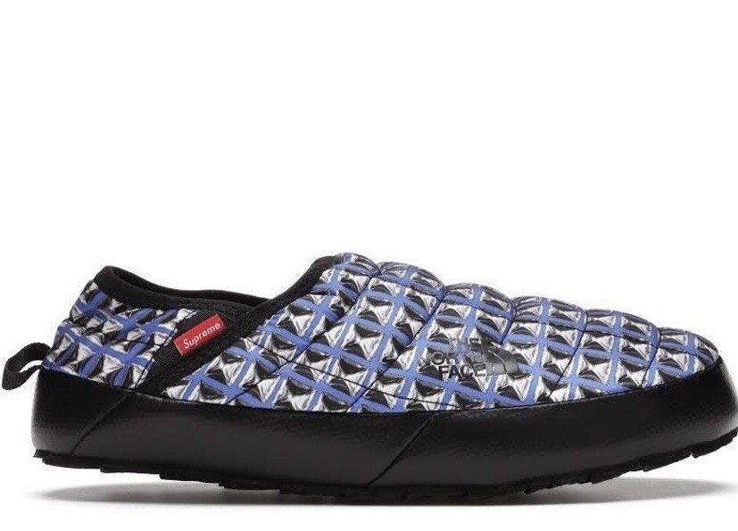 Supreme The North Face Studded Traction Mule Size 11 Blue SS21 TNF