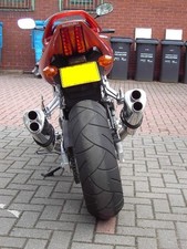 Suzuki SV1000 03-07 Stainless Tri-oval twin outlet road legal/ Race MTC Exhausts