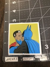 Superhero Love Adult Humor Skateboard Guitar Phone Sticker / Decal MatI