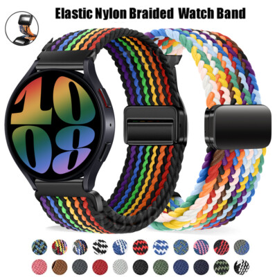 Sport Nylon Armband Für Garmin Vivoactive 5 4 3 Venu 3 2 Plus SQ 265 255 Active5