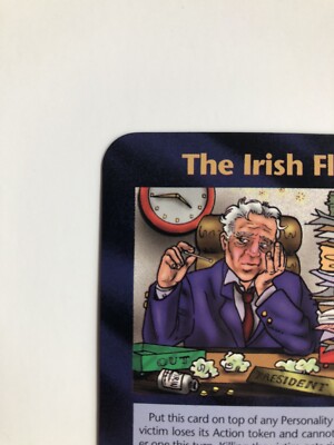 Illuminati INWO The Irish Flu Card, RARE (See Description for