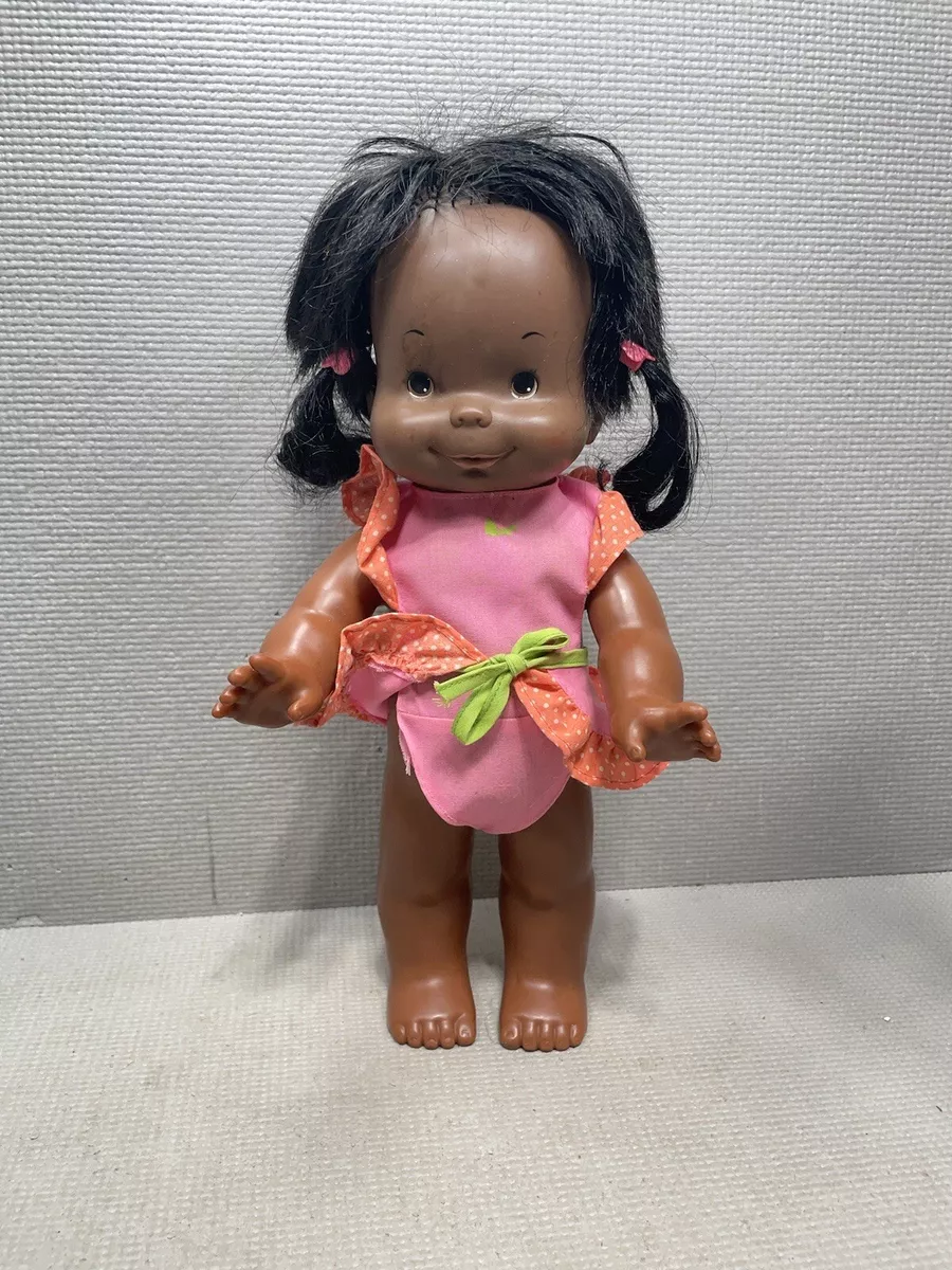 1978 African American WHOOPSIE DOLL Ideal Toy Corp 14 Rare RE DRESSED