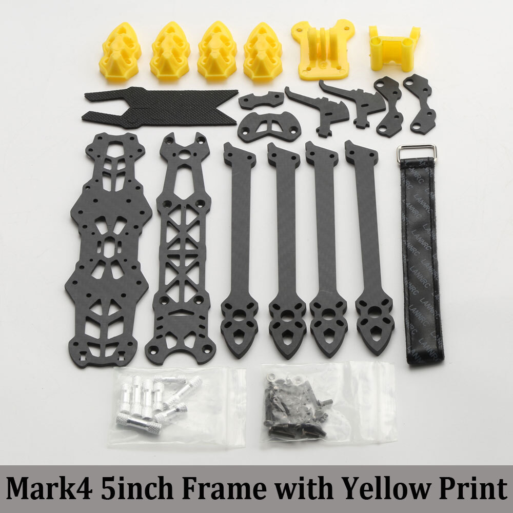 Mark4 5-inch 225mm Quadcopter Frame Carbon Fiber For Freestyle FPV RC Drone