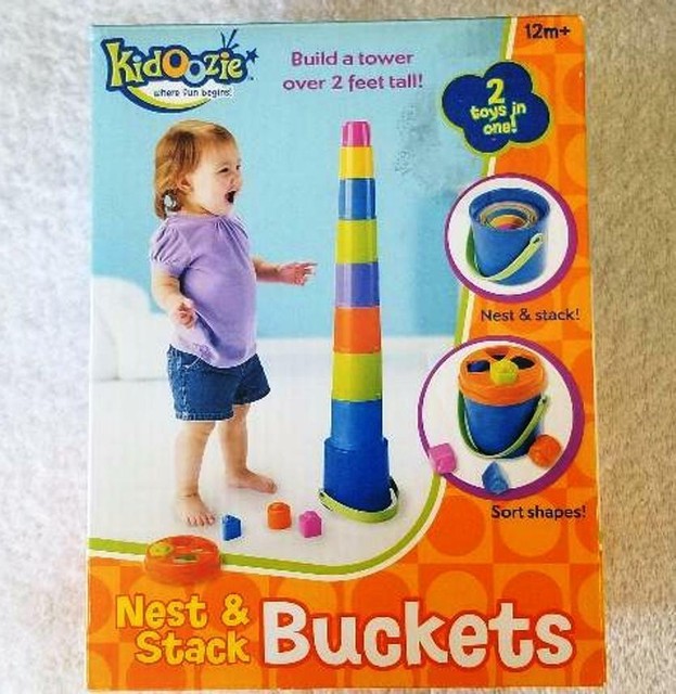 stacking buckets toy