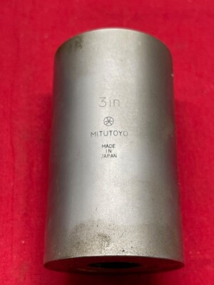 Mitutoyo 508-142 Micro Height Gage Riser Block 3''