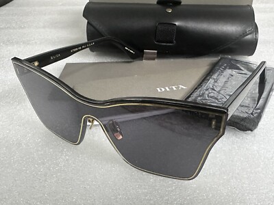 NEW! DITA SILICA DTS508-03-GLD-BLK; BLACK/GOLD W/GREY-BLACK FLASH LENS 100% AUTH Amazon.com: Dita SILICA DTS508-145-03 Yellow Gold - Black  main image 2
