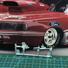 1pc LENCO Shifter & Rods PRO STOCK Mod Drag Race 1:24 RVL Serch LBR Model Parts