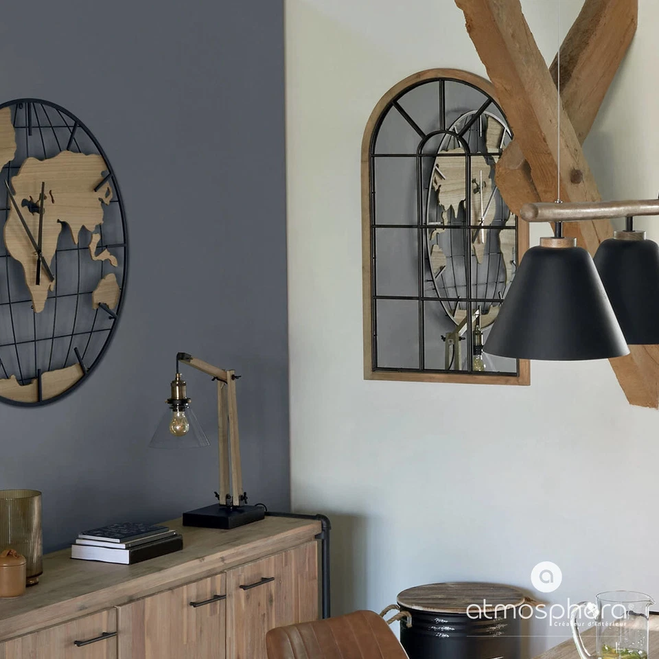 Große Wandspiegel Fensterspiegel Dekospiegel Spiegel Flurspiegel ✅106,5 x 60 cm - Bild 3 von 4