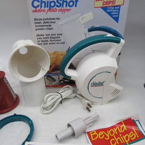 Presto Chipshot Electric Potato Chipper In Box VERY NICE FAST SHIPPING - Picture 4 of 9