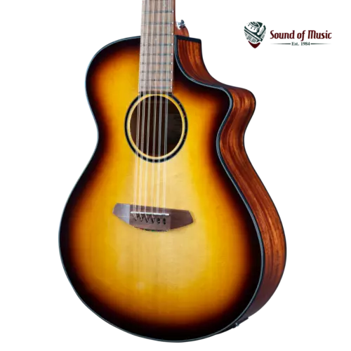 Breedlove Discovery S Concert Edgeburst 12 String CE - Sitka Spruce - African