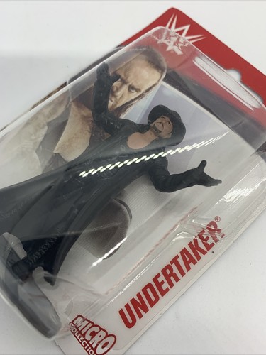 WWE Wrestling Micro The Undertaker 3" Action Figure Mattel NEW - Photo 3/3