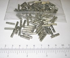 100 Uninsulated Butt Connectors Electrical Wire Splice 22-18 Gauge AWG USA MADE