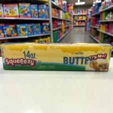 Squeezy Salted Butter 14 oz Stress Ball Squishy Toy NIB Try Me