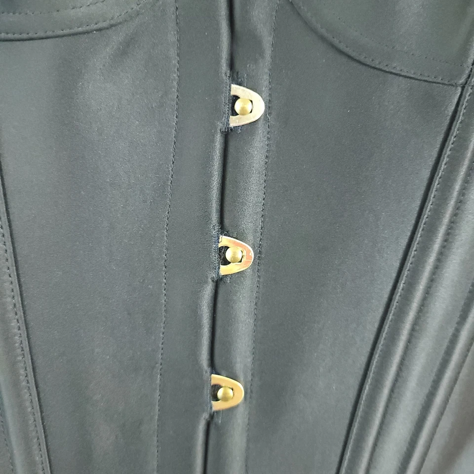 L'Agent by Agent Provocateur Women's Penelope Corset Sz Medium Black & Gold - Image 4 of 4