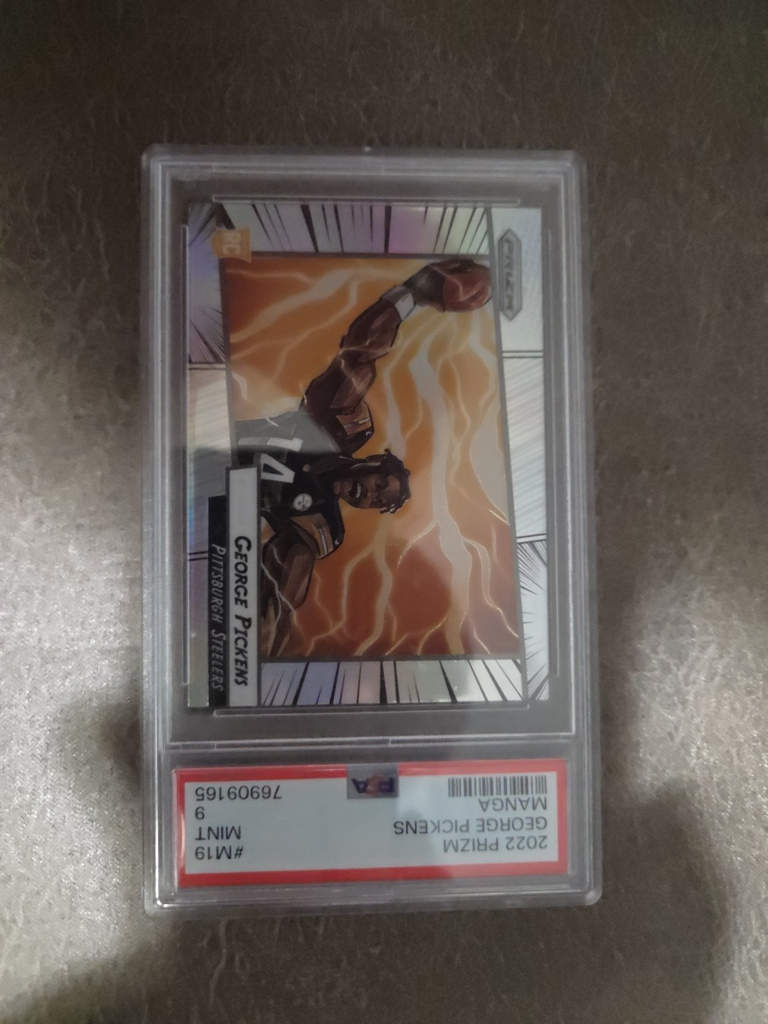 2022 Prizm George Pickens Manga #M19 RC