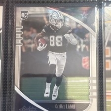 Panini 2020 Absolute Football CeeDee Lamb Cowboys #115 Rookie Card. rookie card picture