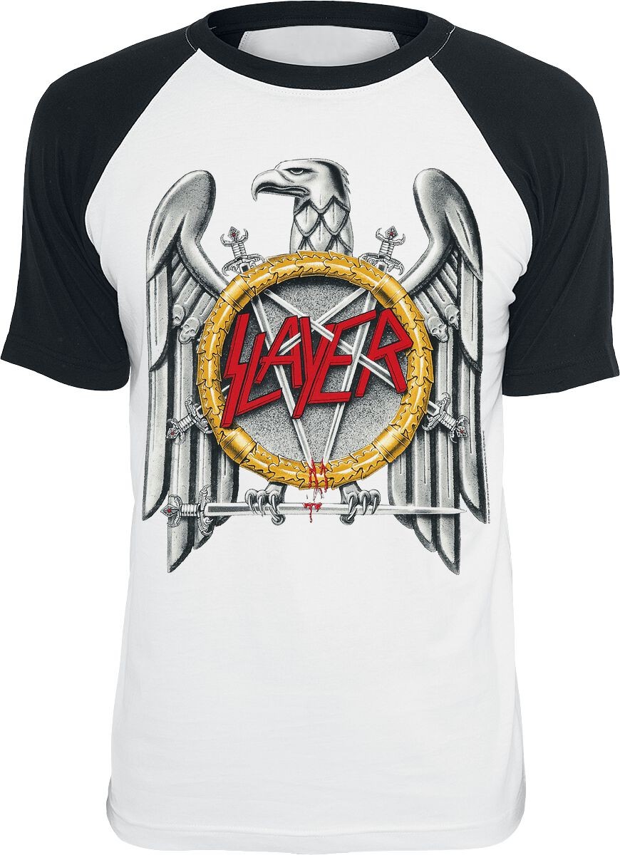 Футболка Slayer Herren Eagle weischwarz Band-Товары Группы 4590₽