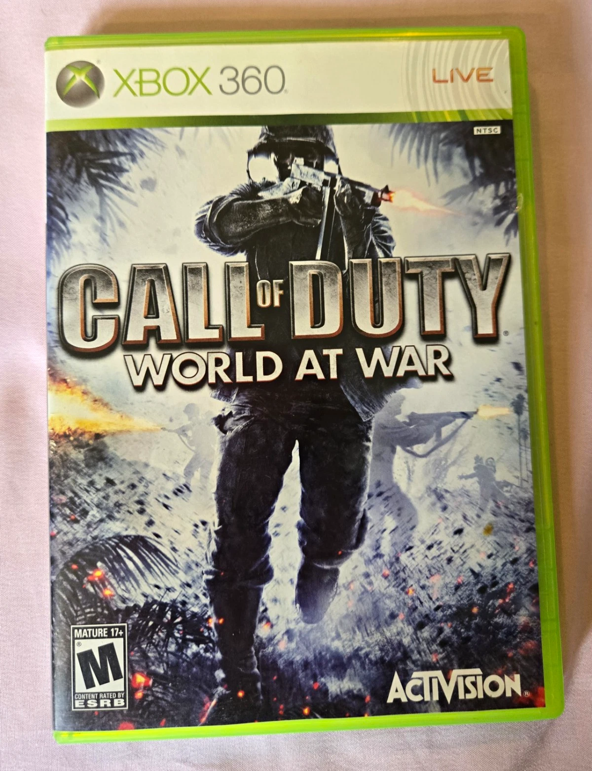 Call of Duty: World at War for Xbox 360(EMPTY CASE)