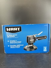 Hart 6 Dual Action Air Sander Pneumatic Disk Sander Black Brand New Condition Hart 6 Dual Action Air Sander Pneumatic Disk Sander Black Brand New Condition